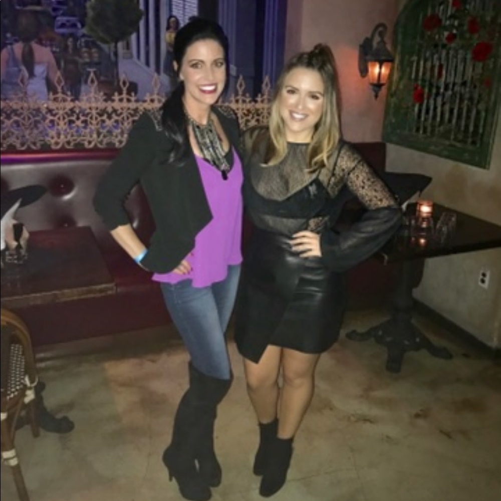 Leather skirt